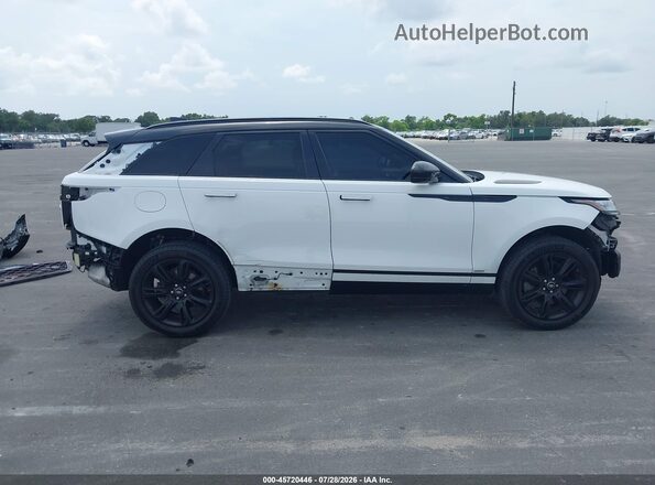 SALYL2RV8JA759312 2018 LAND ROVER RANGE ROVER VELAR Белый Панорамный вид салона 360°