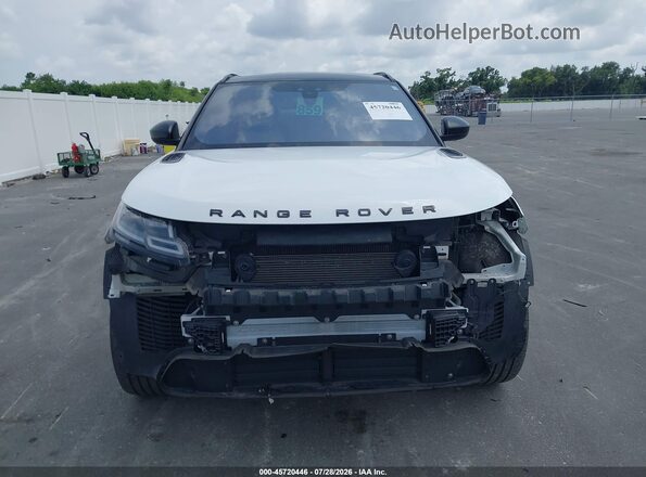 SALYL2RV8JA759312 2018 LAND ROVER RANGE ROVER VELAR Белый Вид задней части салона