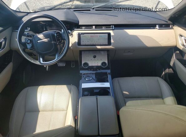 SALYL2RX6JA757057 2018 LAND ROVER RANGE White Dashboard view