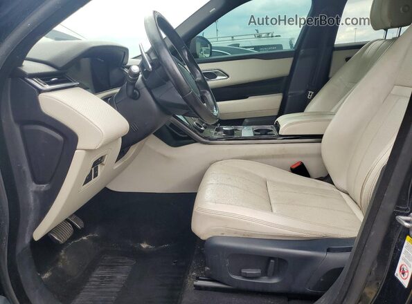 SALYL2RX7JA742020 2018 LAND ROVER RANGE Black Вид салону спереду