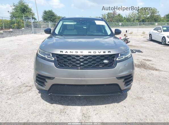 SALYL2RX7JA768097 2018 LAND ROVER RANGE ROVER VELAR Gray Vista del cuadro de instrumentos