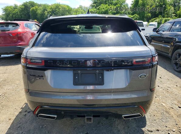 SALYM2RV8JA741910 2018 LAND ROVER RANGE Gray Вид ззаду