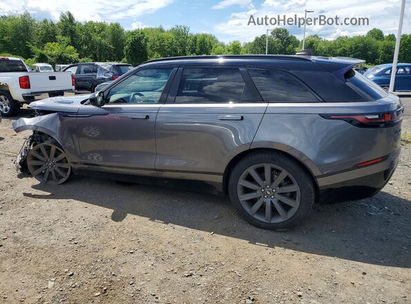 SALYM2RV8JA741910 2018 LAND ROVER RANGE Gray Задня ліва чверть