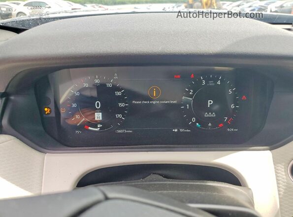SALYT2EU1PA351546 2023 LAND ROVER RANGE Black ხელსაწყოთა პანელის ხედი