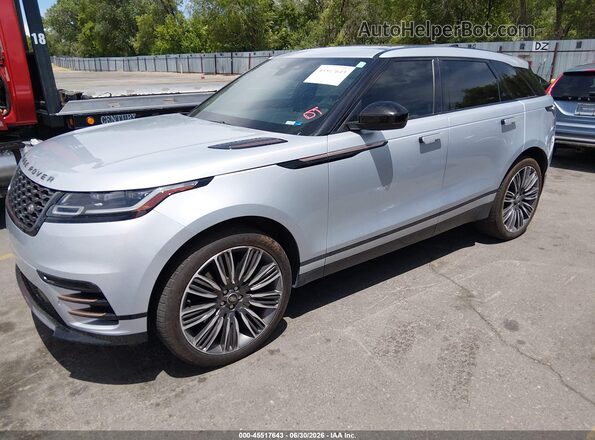SALYT2EU5PA360248 2023 LAND ROVER RANGE ROVER VELAR Silver Передня ліва чверть