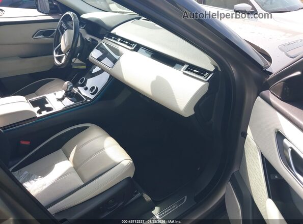 SALYT2EX0NA346586 2022 LAND ROVER RANGE ROVER VELAR Silver Вид салону спереду