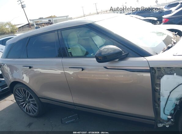 SALYT2EX0NA346586 2022 LAND ROVER RANGE ROVER VELAR Silver Панорамний вид салону 360°