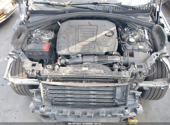 SALYT2EX0NA346586 2022 LAND ROVER RANGE ROVER VELAR Silver Вид ззаду
