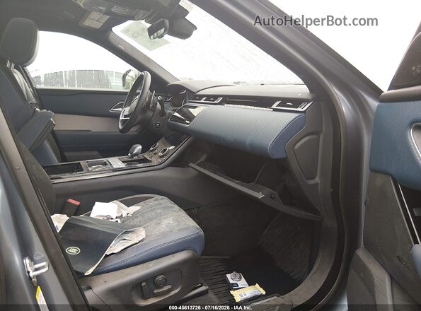 SALYT2EX1PA358975 2023 LAND ROVER RANGE ROVER VELAR Blue Widok wnętrza z przodu