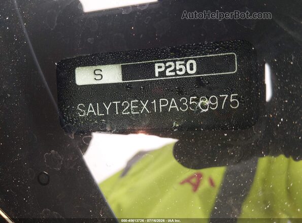SALYT2EX1PA358975 2023 LAND ROVER RANGE ROVER VELAR Blue Widok komory silnika