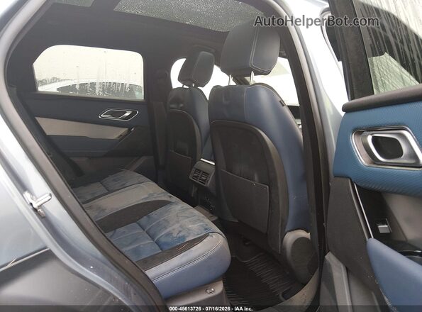 SALYT2EX1PA358975 2023 LAND ROVER RANGE ROVER VELAR Blue Widok naklejki z numerem VIN