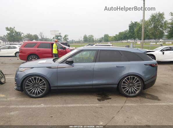 SALYT2EX1PA358975 2023 LAND ROVER RANGE ROVER VELAR Blue Widok wnętrza z tyłu