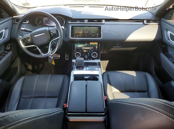 SALYT2EX2NA341759 2022 LAND ROVER RANGE Black Dashboard view