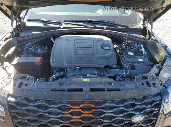 SALYT2EX2NA341759 2022 LAND ROVER RANGE Black Engine compartment view