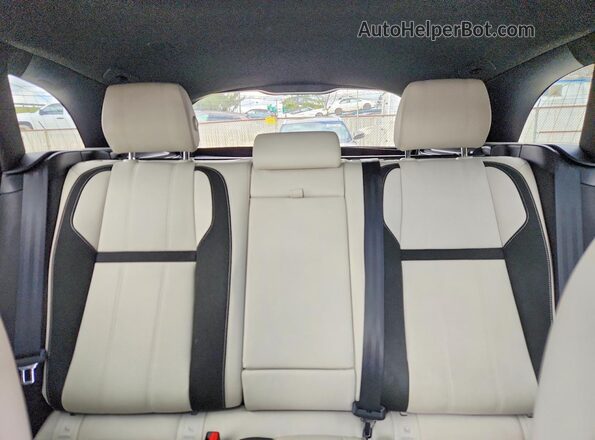 SALYT2EX3MA316478 2021 LAND ROVER RANGE Black უკანა სავარძლების ხედი