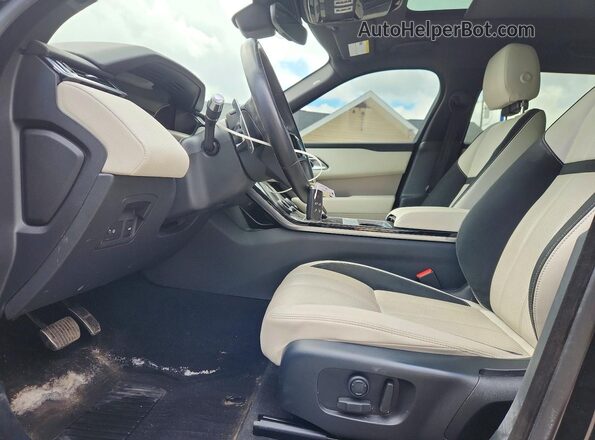 SALYT2EX3MA316478 2021 LAND ROVER RANGE Black წინა სალონის ხედი