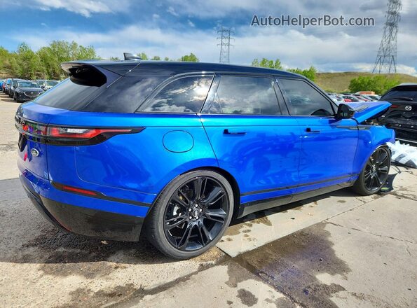 SALYT2EX3NA345450 2022 LAND ROVER RANGE Blue Tył prawy