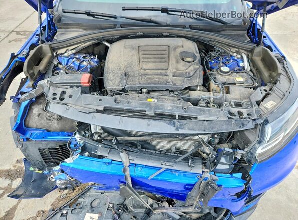 SALYT2EX3NA345450 2022 LAND ROVER RANGE Blue Widok komory silnika
