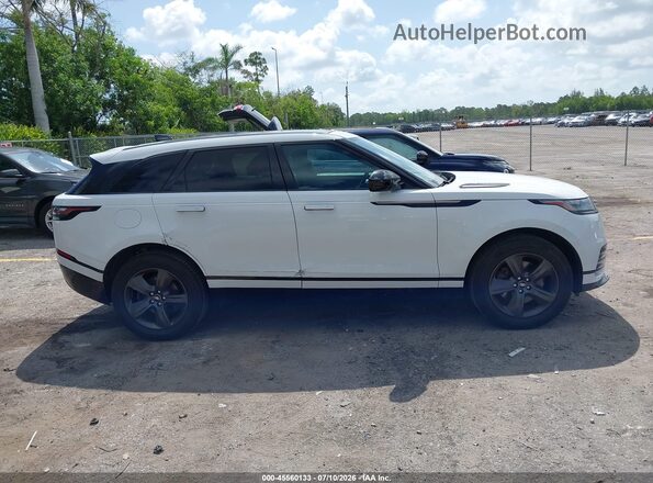 SALYT2EX4NA329581 2022 LAND ROVER RANGE ROVER VELAR Белый Вид задней части салона
