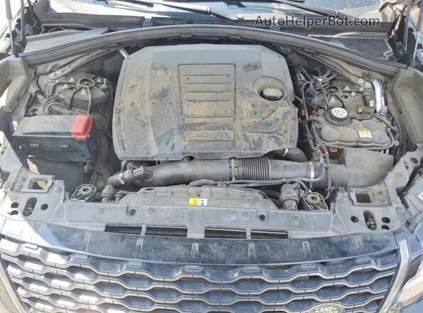 SALYT2EXXNA334705 2022 LAND ROVER RANGE Black Vista del compartimento del motor