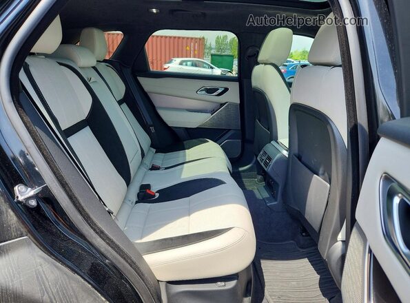 SALYV2FU1PA364211 2023 LAND ROVER RANGE Black Вид задньої частини салону