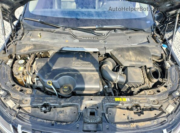 SALZJ2FX1LH022379 2020 LAND ROVER RANGE Black Vista del compartimento del motor
