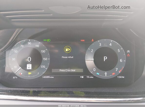 SALZJ2FX1RH256532 2024 LAND ROVER RANGE ROVER EVOQUE White უკანა სავარძლების ხედი