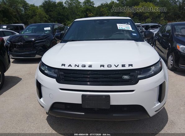 SALZJ2FX1RH256532 2024 LAND ROVER RANGE ROVER EVOQUE White ხელსაწყოთა პანელის ხედი