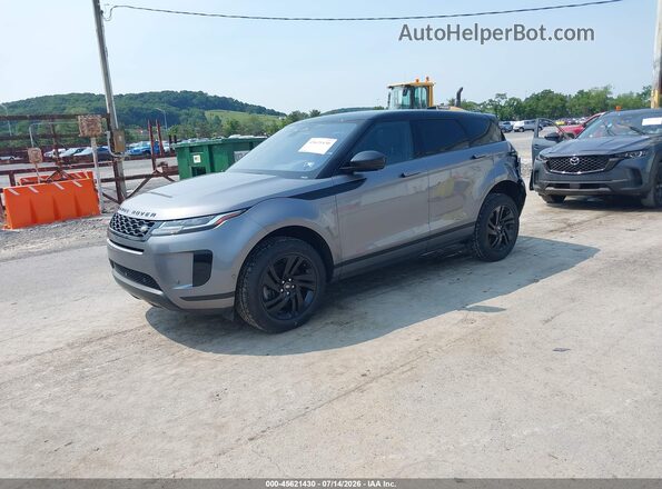 SALZJ2FX4MH139178 2021 LAND ROVER RANGE ROVER EVOQUE Gray წინა მარცხენა ხედი სამი მეოთხედიდან