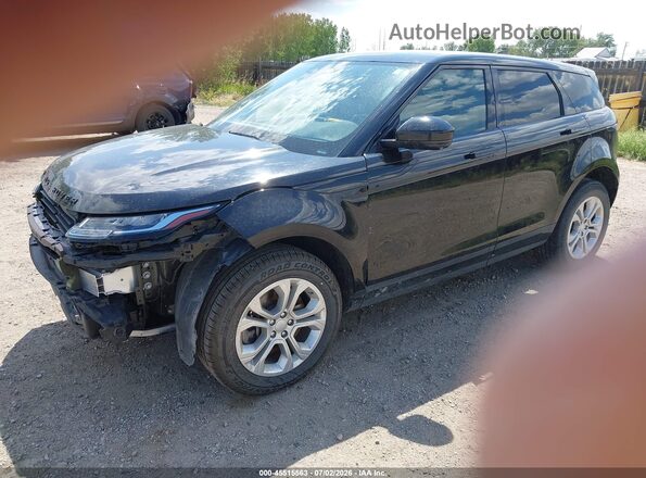SALZJ2FX5MH122972 2021 LAND ROVER RANGE ROVER EVOQUE Черный Передняя левая четверть