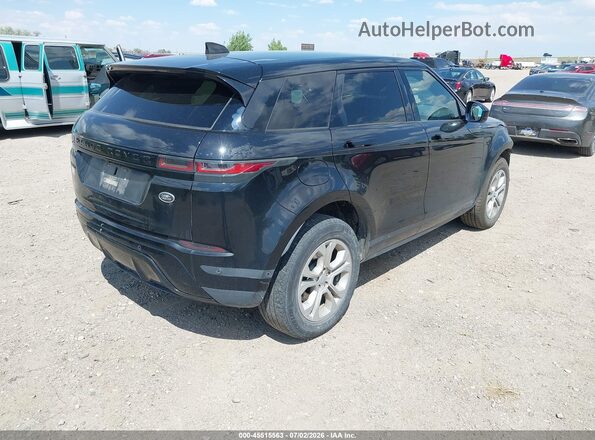 SALZJ2FX5MH122972 2021 LAND ROVER RANGE ROVER EVOQUE Черный Задняя правая четверть