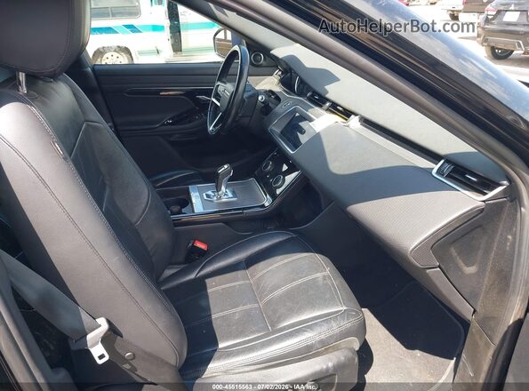 SALZJ2FX5MH122972 2021 LAND ROVER RANGE ROVER EVOQUE Черный Вид салона спереди