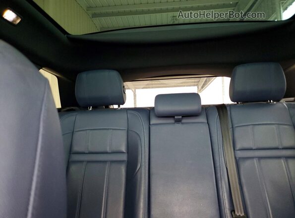 SALZJ2FX6LH082013 2020 LAND ROVER RANGE White უკანა სავარძლების ხედი