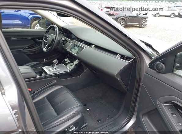 SALZJ2FX6MH131020 2021 LAND ROVER RANGE ROVER EVOQUE Gray Vista interior delantera