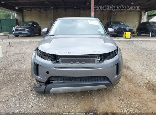 SALZJ2FX6MH131020 2021 LAND ROVER RANGE ROVER EVOQUE Gray Vista interior trasera