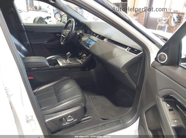 SALZJ2FX8MH122853 2021 LAND ROVER RANGE ROVER EVOQUE White Front interior view