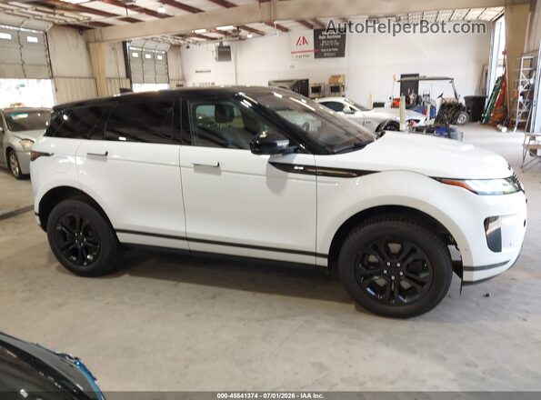 SALZJ2FX8MH122853 2021 LAND ROVER RANGE ROVER EVOQUE White Rear interior view