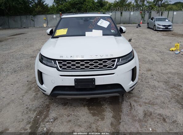 SALZJ2FX9LH042573 2020 LAND ROVER RANGE ROVER EVOQUE White Vista interior trasera