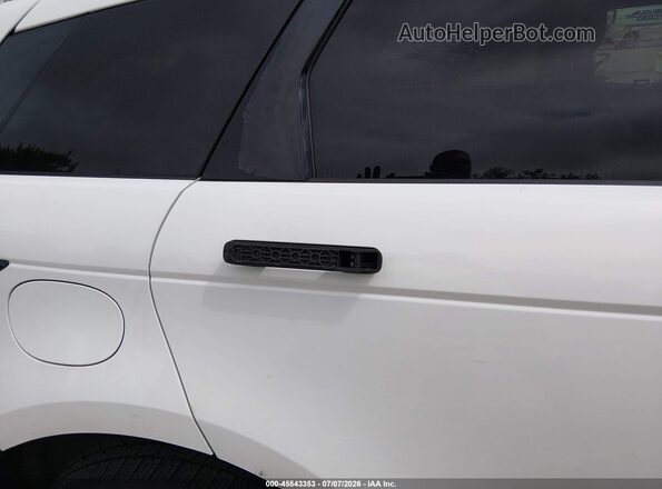 SALZJ2FX9LH042573 2020 LAND ROVER RANGE ROVER EVOQUE White 