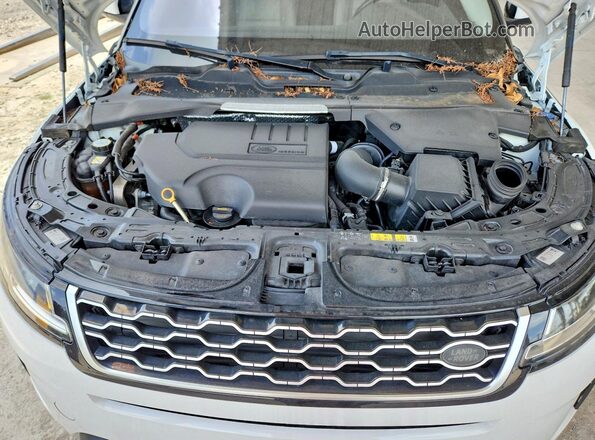 SALZJ2FX9LH120186 2020 LAND ROVER RANGE White ძრავის განყოფილების ხედი