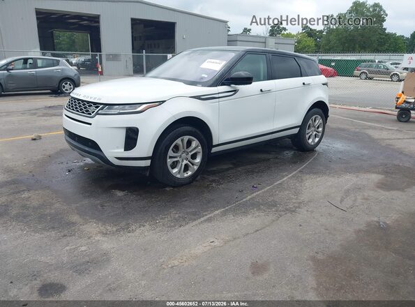SALZJ2FXXLH006410 2020 LAND ROVER RANGE ROVER EVOQUE White წინა მარცხენა ხედი სამი მეოთხედიდან