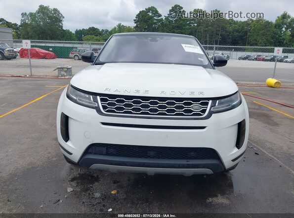 SALZJ2FXXLH006410 2020 LAND ROVER RANGE ROVER EVOQUE White უკანა სალონის ხედი