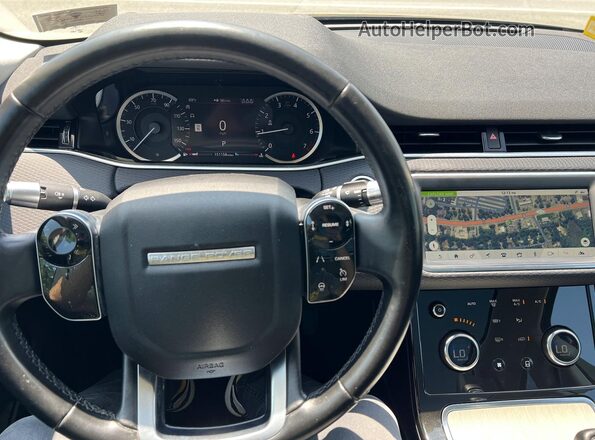 SALZJ2FXXLH074366 2020 LAND ROVER RANGE Серый Вид салона спереди