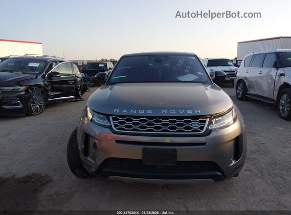 SALZJ2FXXMH136415 2021 LAND ROVER RANGE ROVER EVOQUE Gray Вид щитка приладів