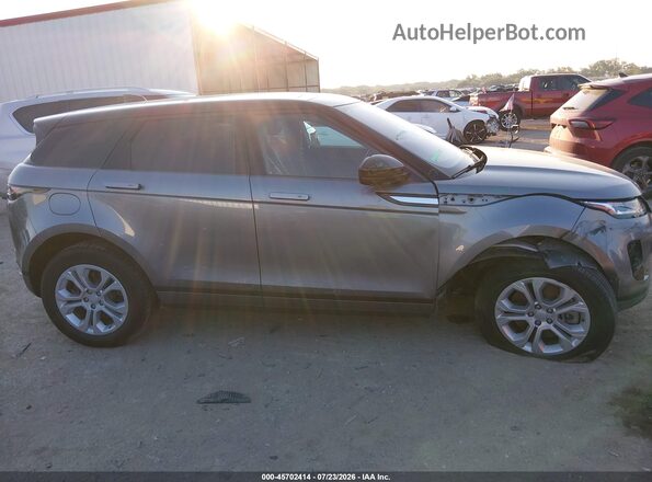 SALZJ2FXXMH136415 2021 LAND ROVER RANGE ROVER EVOQUE Gray Вид задньої частини салону