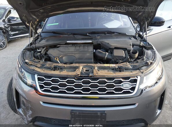 SALZJ2FXXMH136415 2021 LAND ROVER RANGE ROVER EVOQUE Gray Вид ззаду