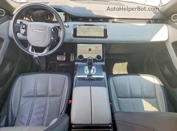 SALZL2FX0LH116344 2020 LAND ROVER RANGE Gray Dashboard view