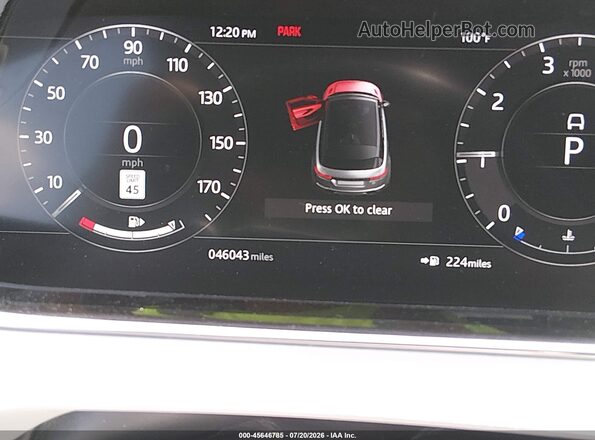 SALZL2FX1LH061144 2020 LAND ROVER RANGE ROVER EVOQUE Blue უკანა სავარძლების ხედი