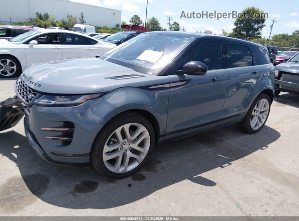 SALZL2FX1LH061144 2020 LAND ROVER RANGE ROVER EVOQUE Blue წინა მარცხენა ხედი სამი მეოთხედიდან