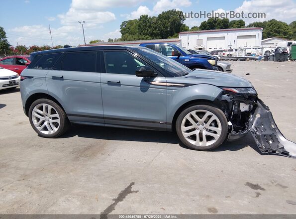 SALZL2FX1LH061144 2020 LAND ROVER RANGE ROVER EVOQUE Blue უკანა სალონის ხედი